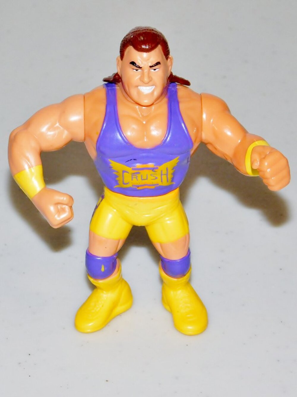 Vintage 1993 Hasbro WWF Wrestling Series 7 Crush Figure Kona Crusher